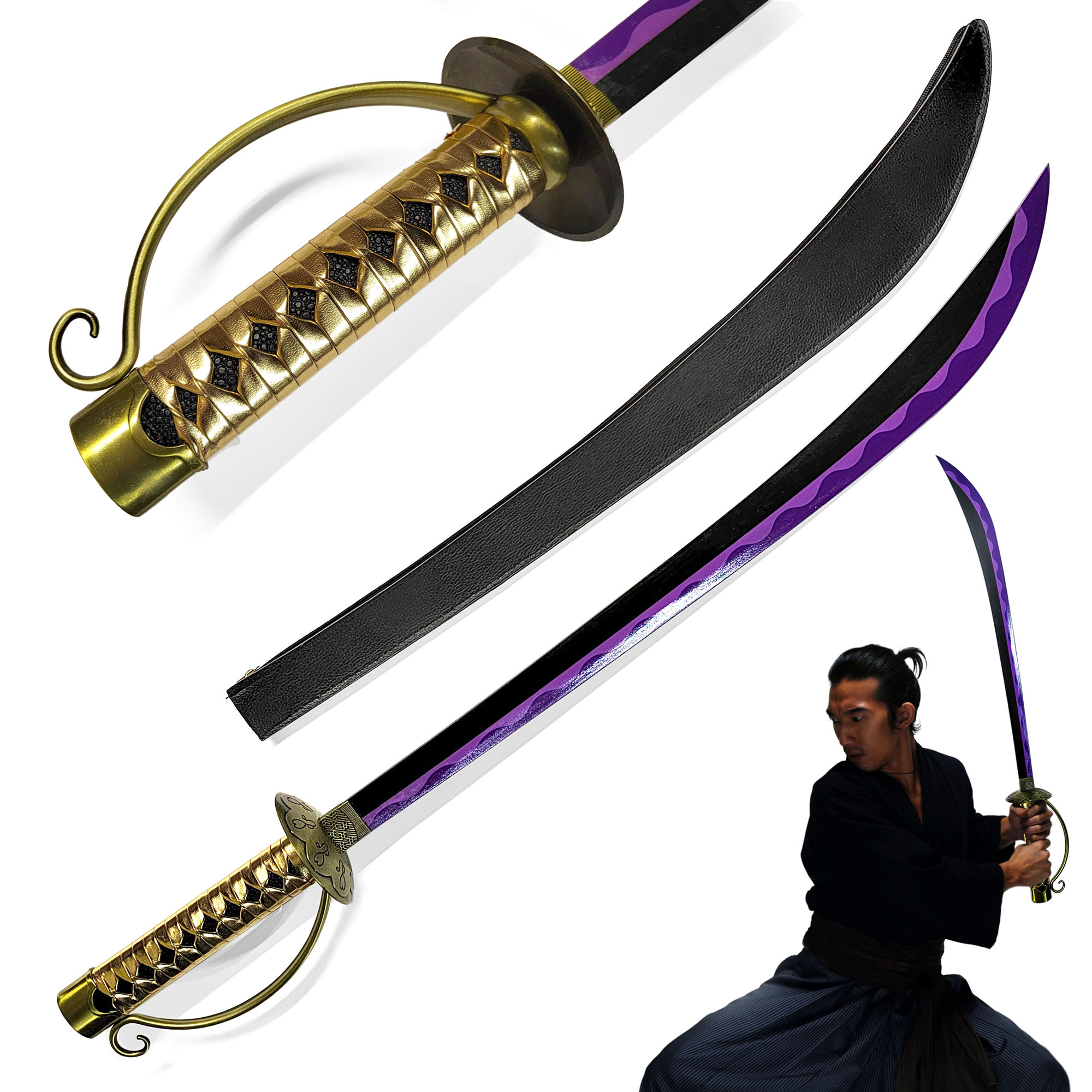 One Piece - Gol D Roger Säbel mit Scheide